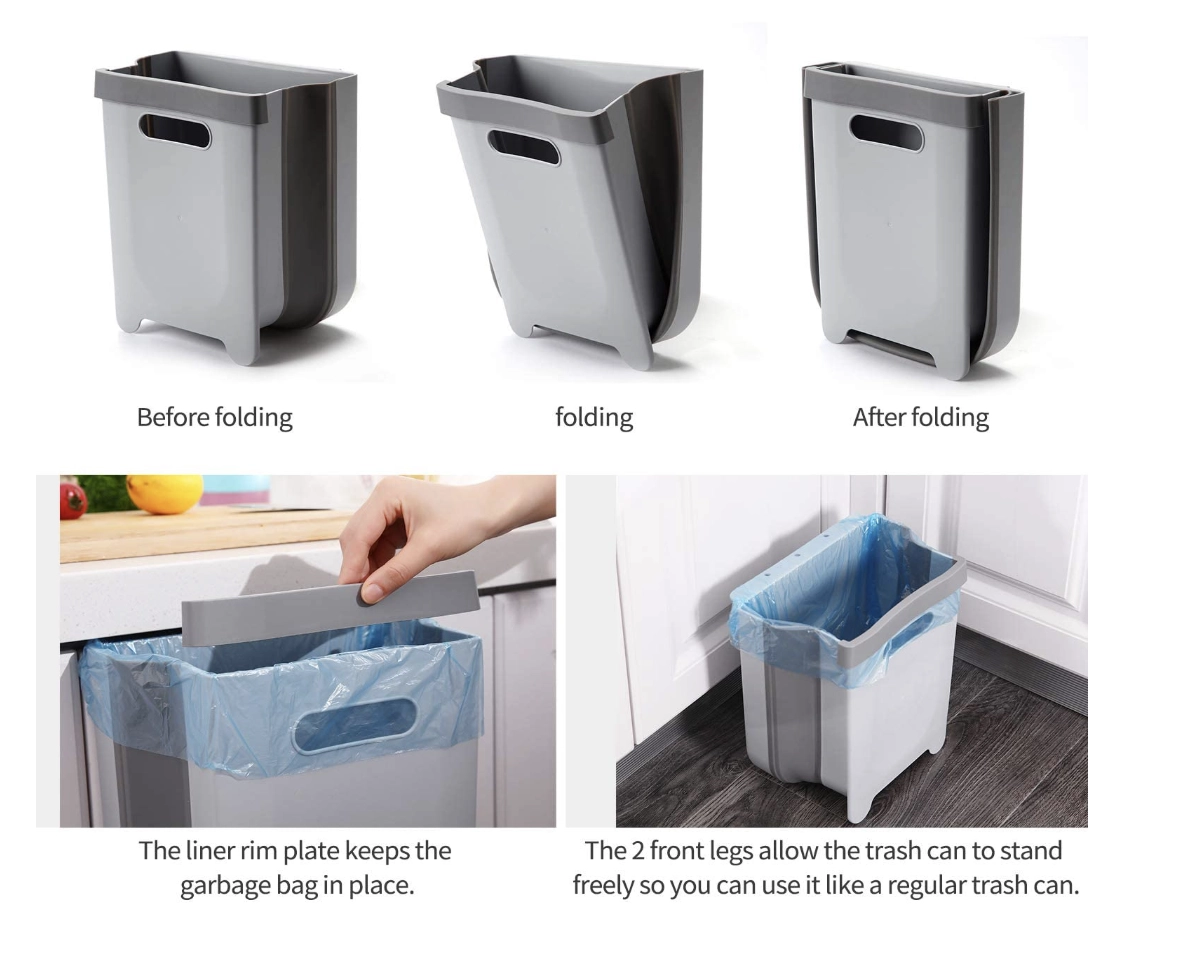 Hanging Collapsible Trash Can