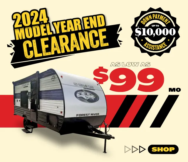 2024 RV Model Year End Clearance