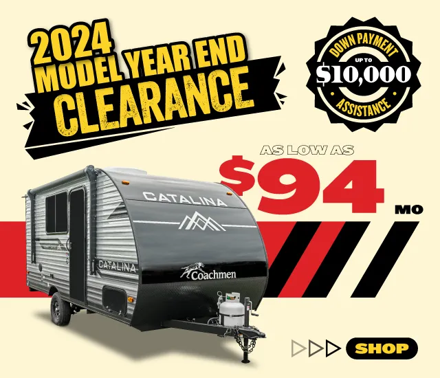 2024 RV Model Year End Clearance