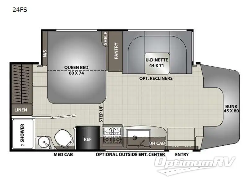 2023 Coachmen Prism 24FSE Floorplan Photo