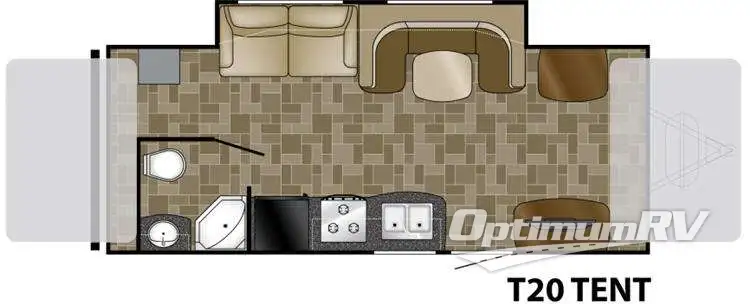 2011 Heartland North Trail T20 Floorplan Photo