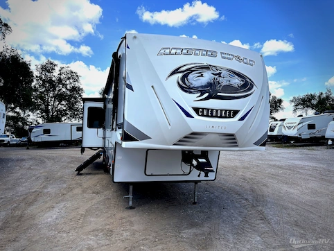 Used 2022 Forest River Cherokee Arctic Wolf Suite 3660 Featured Photo