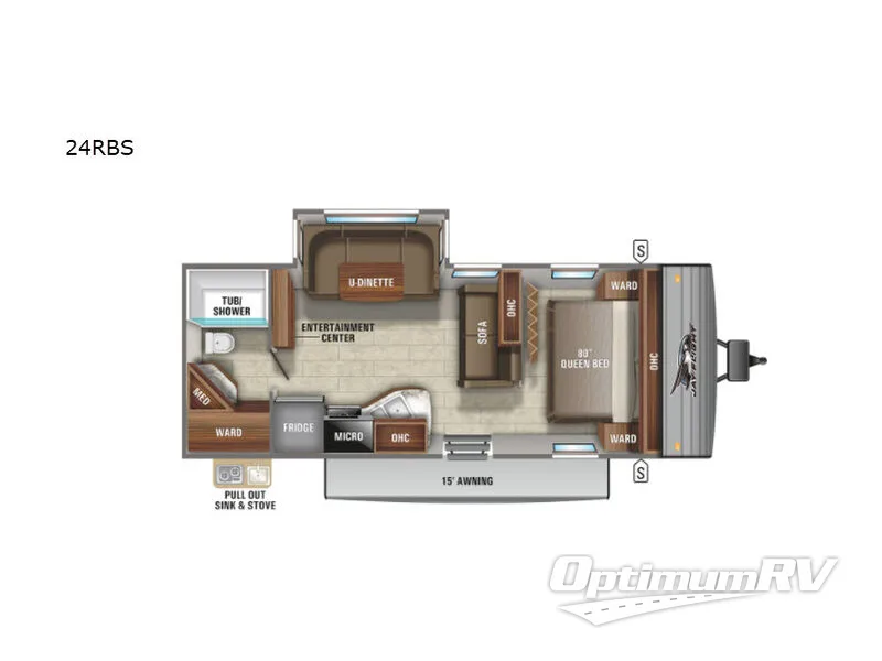 2021 Jayco Jay Flight 24RBS Floorplan Photo