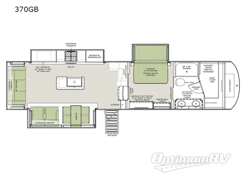 2022 VanLeigh Vilano 370GB Floorplan Photo
