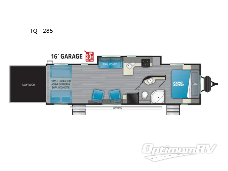 2022 Heartland Torque TQ T285 Floorplan Photo