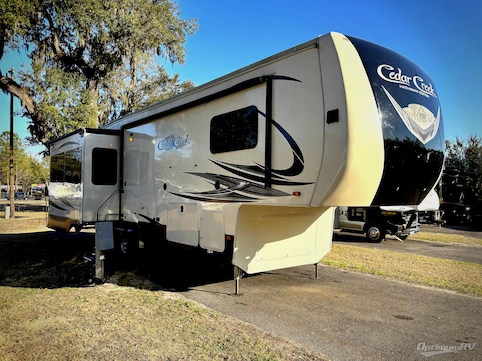 Used 2020 Forest River Cedar Creek Hathaway Edition 34IK Featured Photo