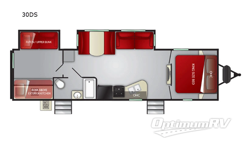 2020 Cruiser Radiance Ultra Lite 30DS Floorplan Photo