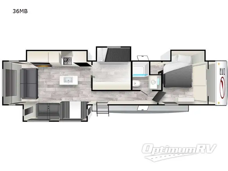 2023 Forest River Cardinal RED 36MB Floorplan Photo