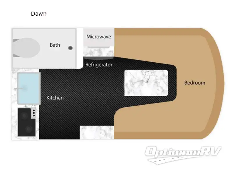 2021 inTech RV Sol Dawn RV Floorplan Photo