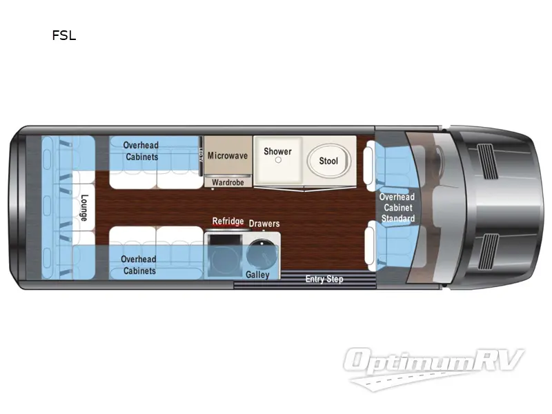 2023 Midwest Automotive Designs PATRIOT FD2 144 RV Floorplan Photo