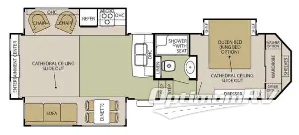 SOLD! - Used 2014 Forest River Cedar Creek Silverback 29RE Fifth