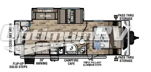 2024 Venture SportTrek ST251VRK RV Floorplan Photo