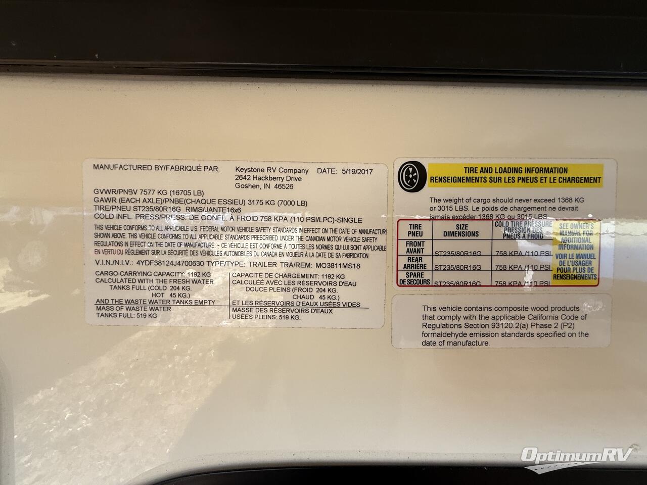 2018 Keystone Montana 3811MS Photo 17