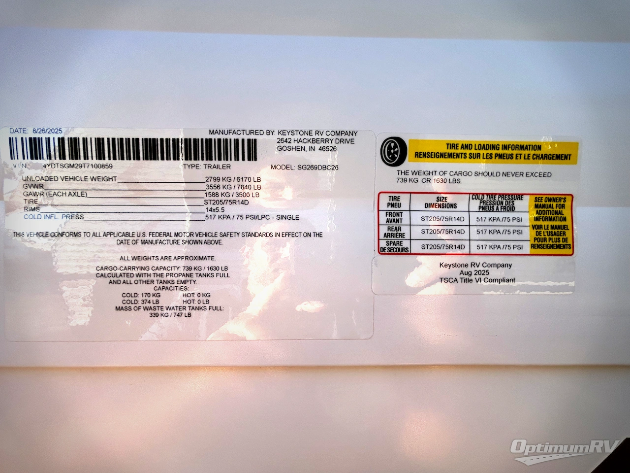 2026 Keystone Springdale Classic 269DBC Photo 16