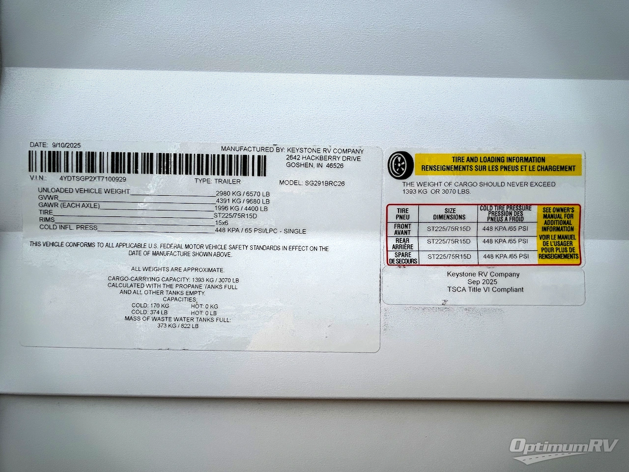 2026 Keystone Springdale Classic 291BRC Photo 19