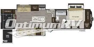 2018 Keystone alpine 3901RE Floorplan Photo