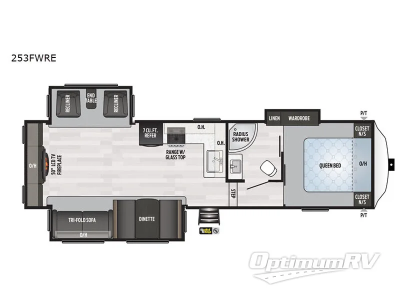 2020 Keystone Springdale 253FWRE Floorplan Photo