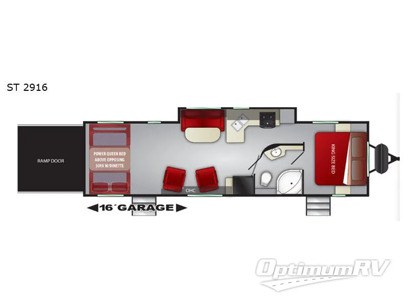 2019 Cruiser Stryker ST2916 Floorplan Photo