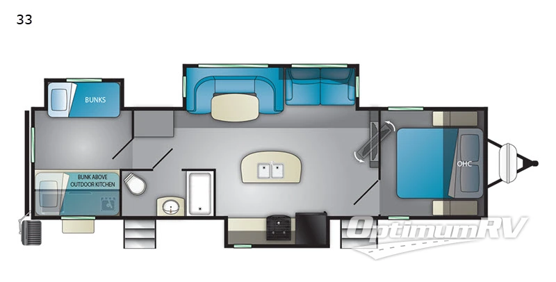 2020 Heartland Mallard 33 Floorplan Photo