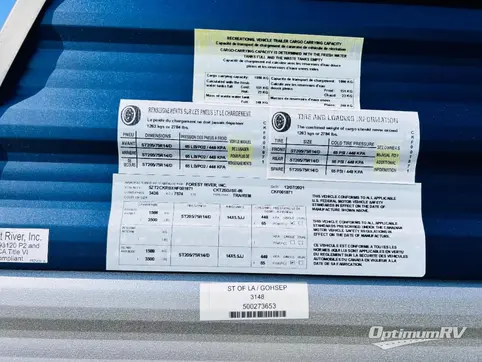 2022 Forest River Cherokee Grey Wolf 26DJSE RV Floorplan Photo