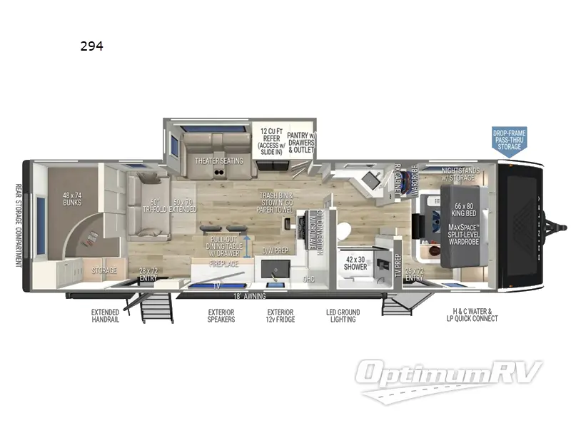 2026 Brinkley Model I 294 Floorplan Photo