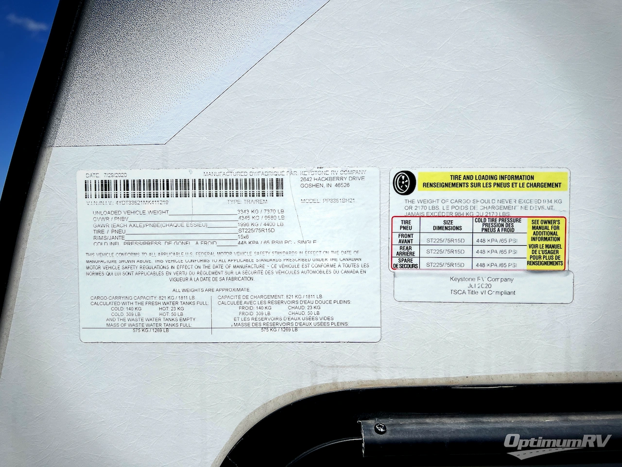 2021 Keystone Passport GT 3352BH Photo 3