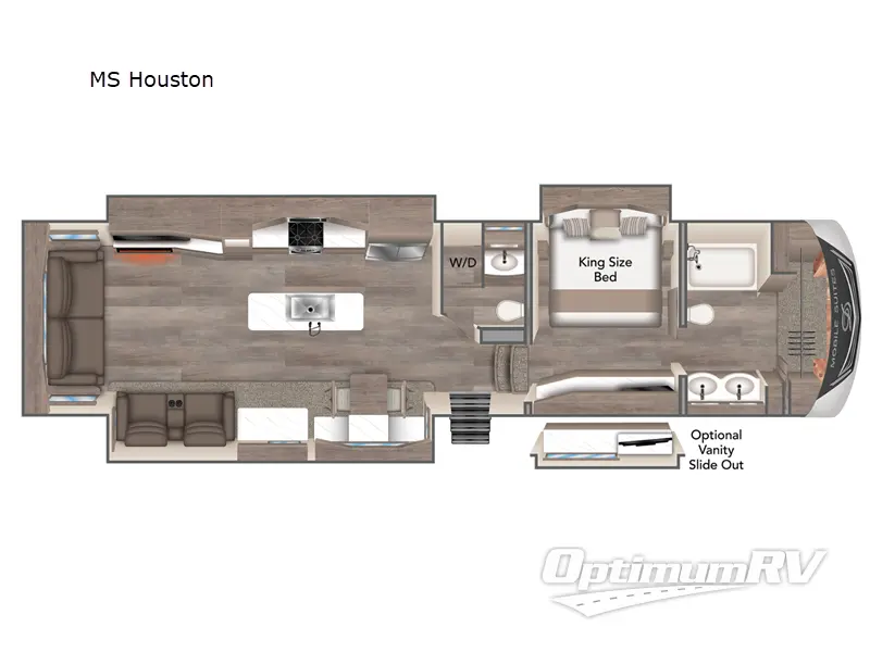 2023 DRV Luxury Suites Mobile Suites MS Houston Floorplan Photo