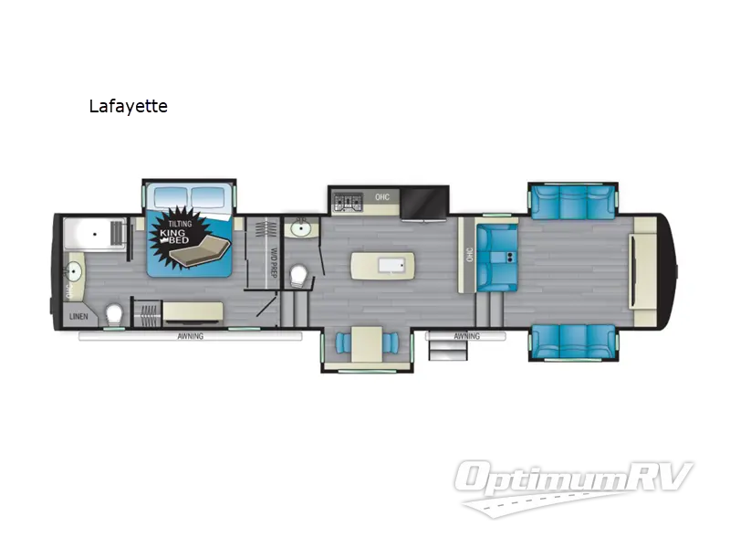 2022 Heartland Landmark Lafayette Floorplan Photo