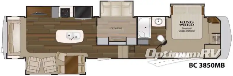 2016 Heartland Big Country 3850MB Floorplan Photo