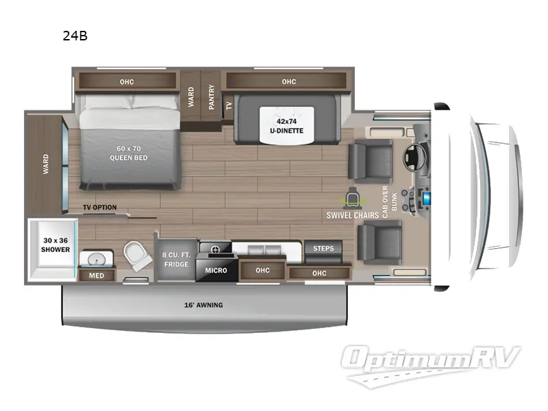 2023 Jayco Redhawk 24B Floorplan Photo