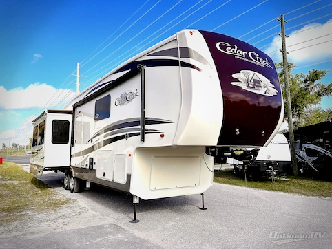 Used 2019 Forest River Cedar Creek Hathaway Edition 38FBD Featured Photo