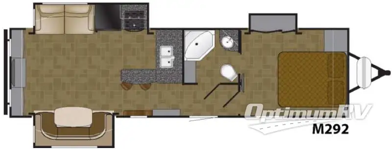2016 Heartland Mallard 292 Floorplan Photo