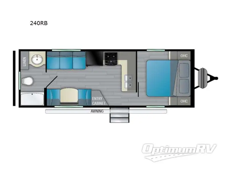 2022 Heartland Prowler 240RB Floorplan Photo