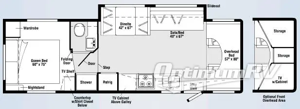 2007 Itasca Impulse 31C Floorplan Photo