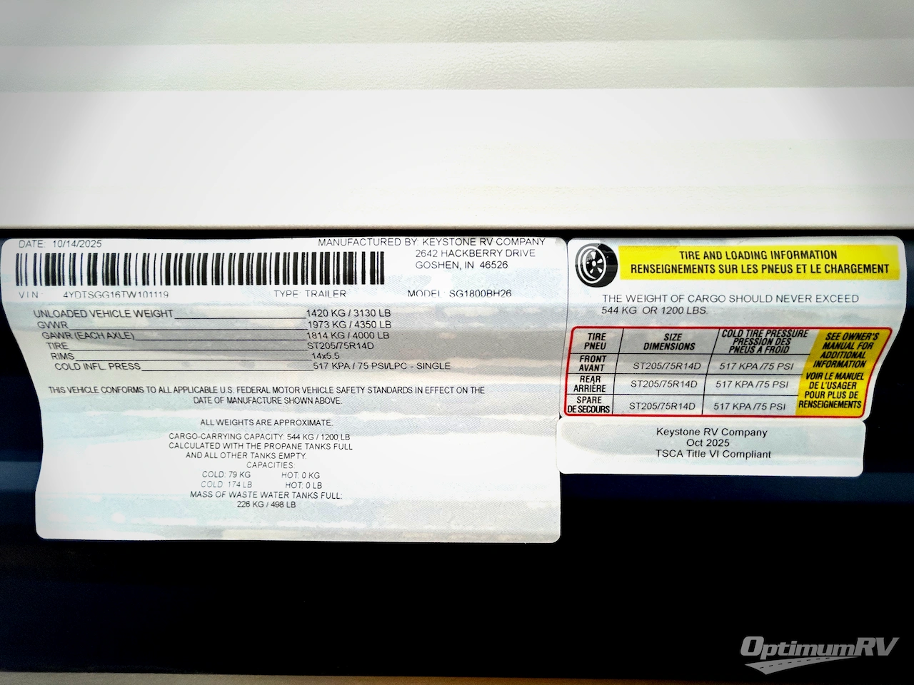 2026 Keystone Springdale Mini 1800BH Photo 14