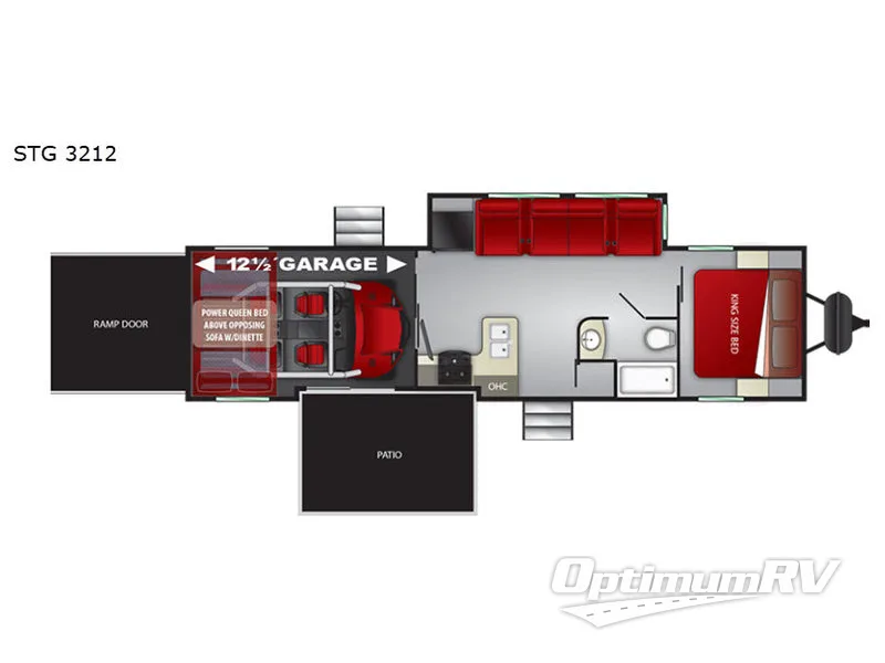 2019 Cruiser Stryker STG-3212 Floorplan Photo