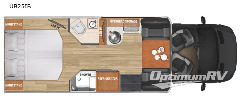 2021 Regency Ultra Brougham UB25IB Floorplan Photo