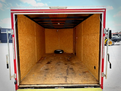2023 Look Trailers Element SE V-Nose cargo trailer RV Floorplan Photo
