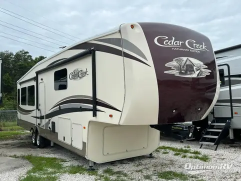 Used 2018 Forest River Cedar Creek Hathaway Edition 38FBD Featured Photo