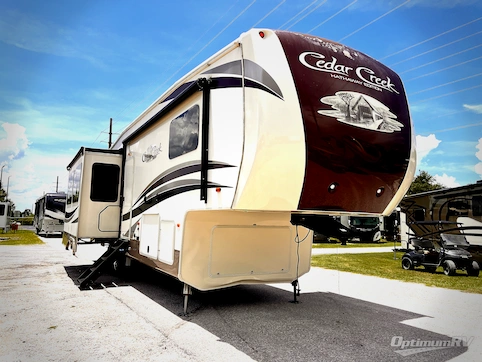 Used 2018 Forest River Cedar Creek Hathaway Edition 34RL2 Featured Photo