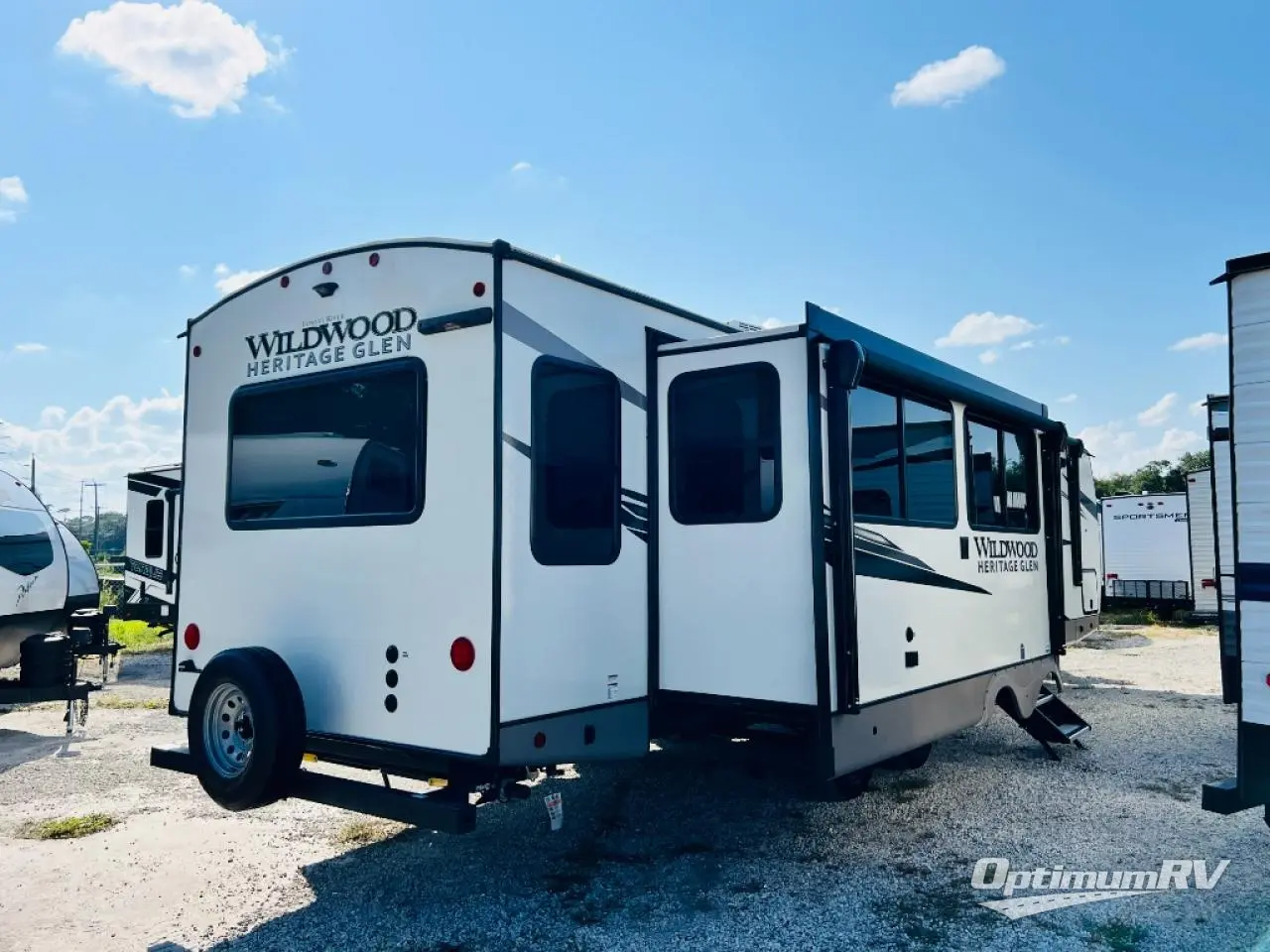 SOLD! - Used 2023 Forest River Wildwood Heritage Glen 308RL Travel