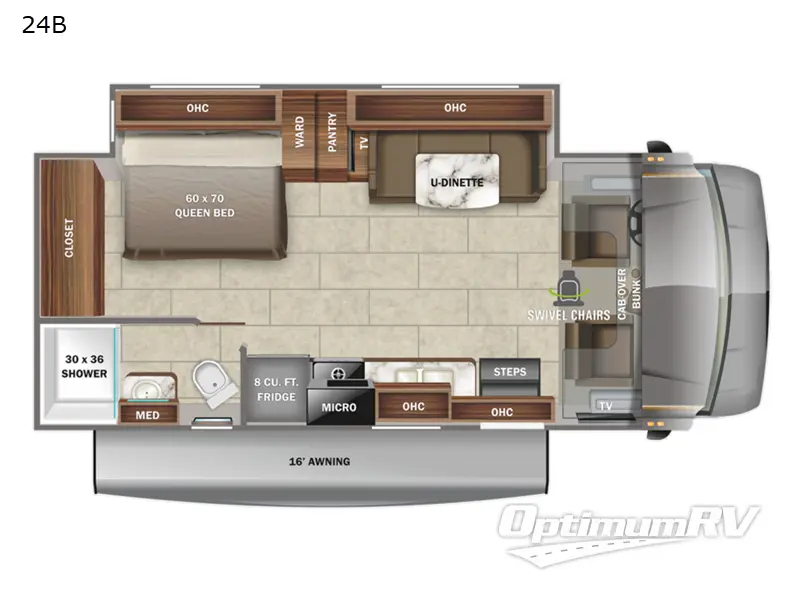 2022 Jayco Redhawk 24B Floorplan Photo