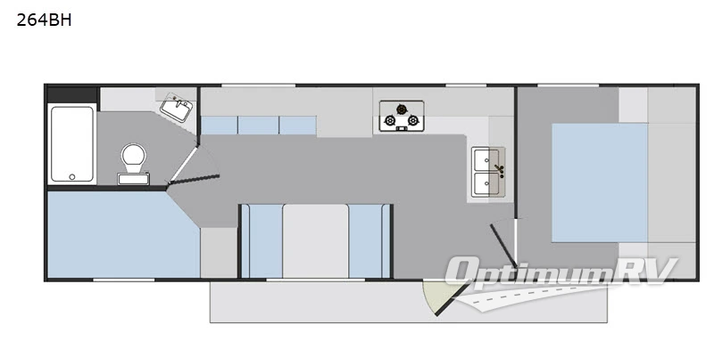 2020 Sunset Park Liberty Independence 264BH Floorplan Photo