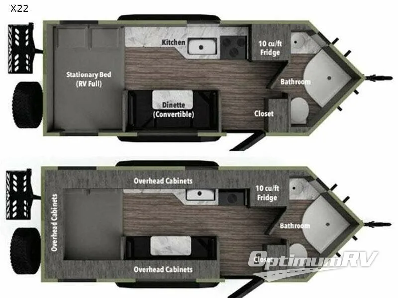2021 Imperial Outdoors XploreRV X22 Floorplan Photo