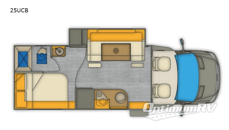 2018 Renegade Vienna 25UCB Floorplan Photo