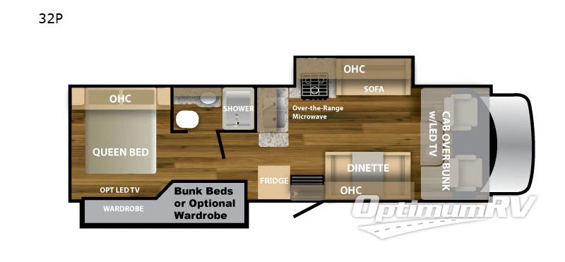 2021 NeXus Phantom 32P RV Floorplan Photo