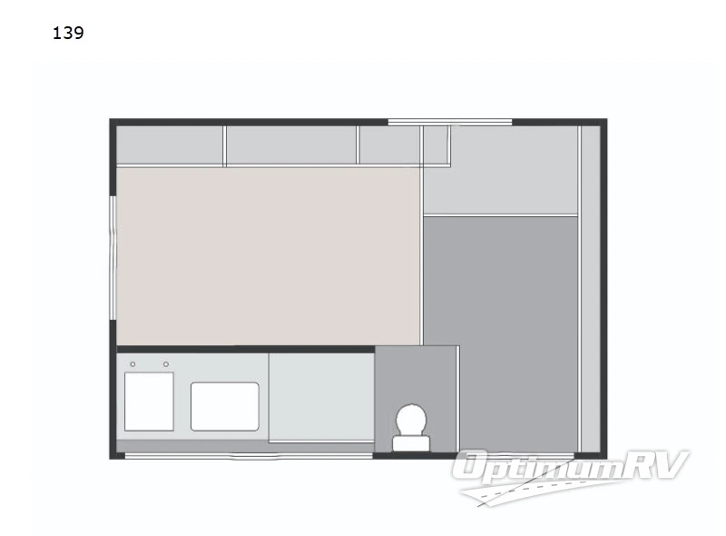 2021 Sunset Park SunRay 139 Floorplan Photo