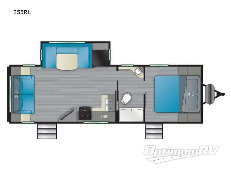 2022 Heartland Trail Runner 255RL RV Floorplan Photo