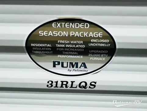 2024 Palomino Puma 31RLQS RV Floorplan Photo