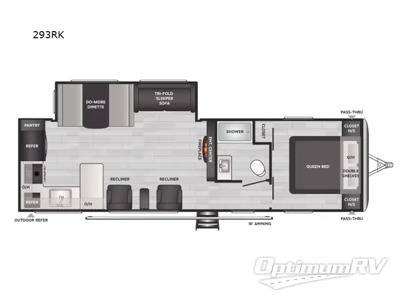 2023 Keystone Springdale 293RK RV Floorplan Photo